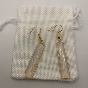 Brand New Handmade Opalite Earrings Handmade Crystal Jewelry Libra Gemstone